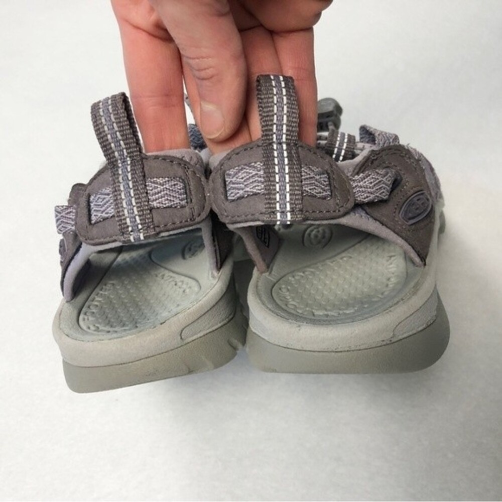 Keen Whisper Lace Up Sandals Shark Lavender Grey 6 Women’s - Picture 7 of 8